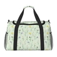 thumbnail image 1 of Balery Wildflower Watercolor 5 Bolsa de Gimnasio para Mujeres, Bolsa de Viaje con Bolsillo Húmedo, Bolsa de Fin de Semana para Mujeres, Bolsa de Viaje Resistente al Agua, 1 of 7