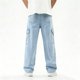 thumbnail image 4 of Niños Jeans Niñas de Moda Delgado Elástico Pantalones de Longitud Completa para Niños Niñas, 4 of 9