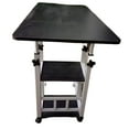 thumbnail image 4 of GROWTH TANK Bedside Table with Wheels Height Adjustable Durability, 360 Degree Rotation Movable Laptop Side Desk, Practical for Dormitory 60cmx40cm, 4 of 9