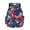 American Flag Spiral Print, variant on SCRAWLGOD Neon Light Trails Pattern Lightweight Backpack for Kids, Unisex Daypack for Travel Work Business Commute School, Laptop Storage Classic Modern Simple Design