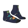 thumbnail image 3 of Bingfone Space Design Patterned Men'S Women'S Casual Cotton Socks, 3 of 9