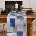 Table Runner 108 Inch Long Farmhouse Burlap Dresser Scarves Gradient