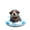 Blue, variant on Pond Accessories,Pond Decor,Outdoor Pool Decor,Floating Otters Swimming Ring Resin Statue Outdoor Pond Fish Tank Decoration Garden Courtyard Water Feature Floating Ornaments