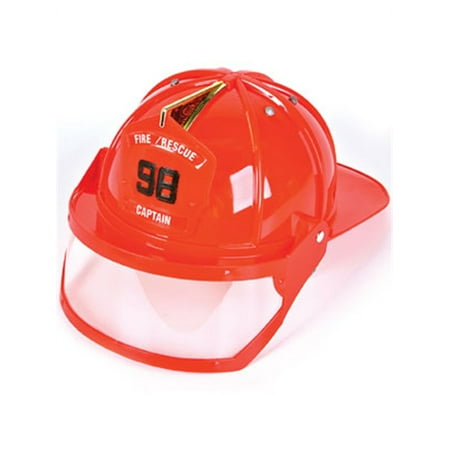 Adult Fire Fighter Captain Costume Hard Hat Toy