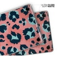 thumbnail image 5 of Design Skinz Leopard Coral and Teal V23 Full-Body Skin-Kit Compatible with MacBook 13" Air M1 (A2337), 5 of 5