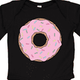 thumbnail image 4 of Inktastic Pink Donut with Sprinkles Boys or Girls Long Sleeve Baby Bodysuit, 4 of 5
