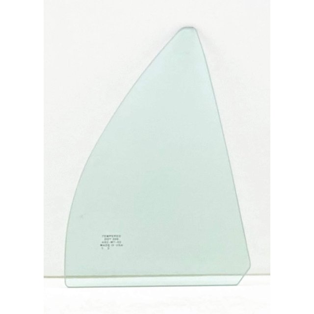 Passenger Right Side Rear Vent Window Vent Glass Compatible with Toyota Corolla/Chevrolet Prizm 4 Door Sedan 1998-2002 Models
