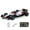 White, variant on 1:64 RC Formula Racing Car Mini 2.4G Alloy Remote Control Car with Light Adjustable Speed Cars Toys for Children's Gifts-Red