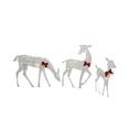 thumbnail image 4 of Juego de 3 Adornos Navideños BLESIY Iluminados con Forma de Reno Decoración para Exteriores, 4 of 7