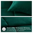 thumbnail image 3 of Ultra Soft Microfiber 2-Piece Comforter Set with Pillow Sham, Twin/Twin XL, Forest Green, 3 of 7