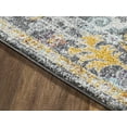thumbnail image 4 of L'Baiet Freya Indoor Yellow Traditional Oriental 2' x 3' Fabric Area Rug, 4 of 5