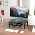 thumbnail image 2 of Monitor Stand with Drawer, Height Adjustable PC Monitor Riser for Desk with Mesh Platform for Laptop, Computer, 2 of 3