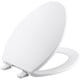 thumbnail image 1 of Asiento de inodoro Kohler Brevia alargado blanco con cierre rápido H, 1 of 8