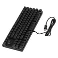 thumbnail image 2 of Teclado mecánico Interruptor azul A prueba de sudor A prueba de desgaste Portátil 87 Teclas Teclado para juegos para computadora FAGINEY 1, 2 of 7