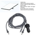 thumbnail image 3 of 3 in 1 USB C / Car Charger / DC to DC Replacement Cable for  Mini, 18AWG DC Power Supply 12V-24V Car Charger Supply Cord Adapter Plug for Car RV Truck, 3 of 7