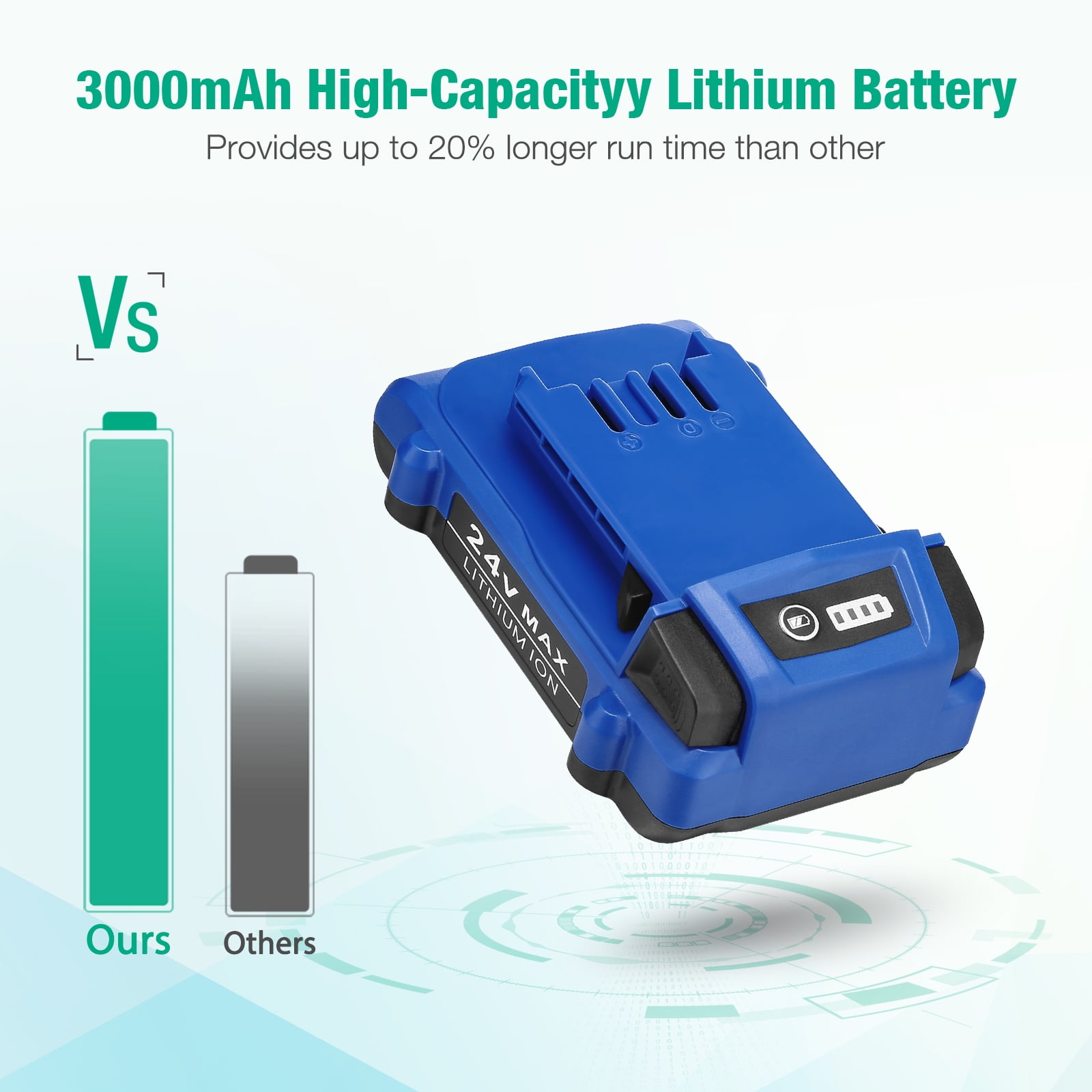Kobalt KXB 824-03 24V 8Ah Lithium-ion Battery (3764094) for sale online