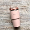 thumbnail image 2 of Ice Pa Marca Compartida Starba para Automóvil Acero Inoxidable 304 Recubierta Con Aerosol 20 OZ Con Con Pajita [caja Simbak Rosa], 2 of 9