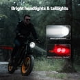 thumbnail image 5 of Coswheel GT20 Pro 4000W Electric Bike for Adults,40 MPH , 48V 40Ah Battery Up to 145 Miles, 20" x 4" Fat Tire Full Suspension, Dual Hydraulic Disc Brake E-Bike, 5 of 8