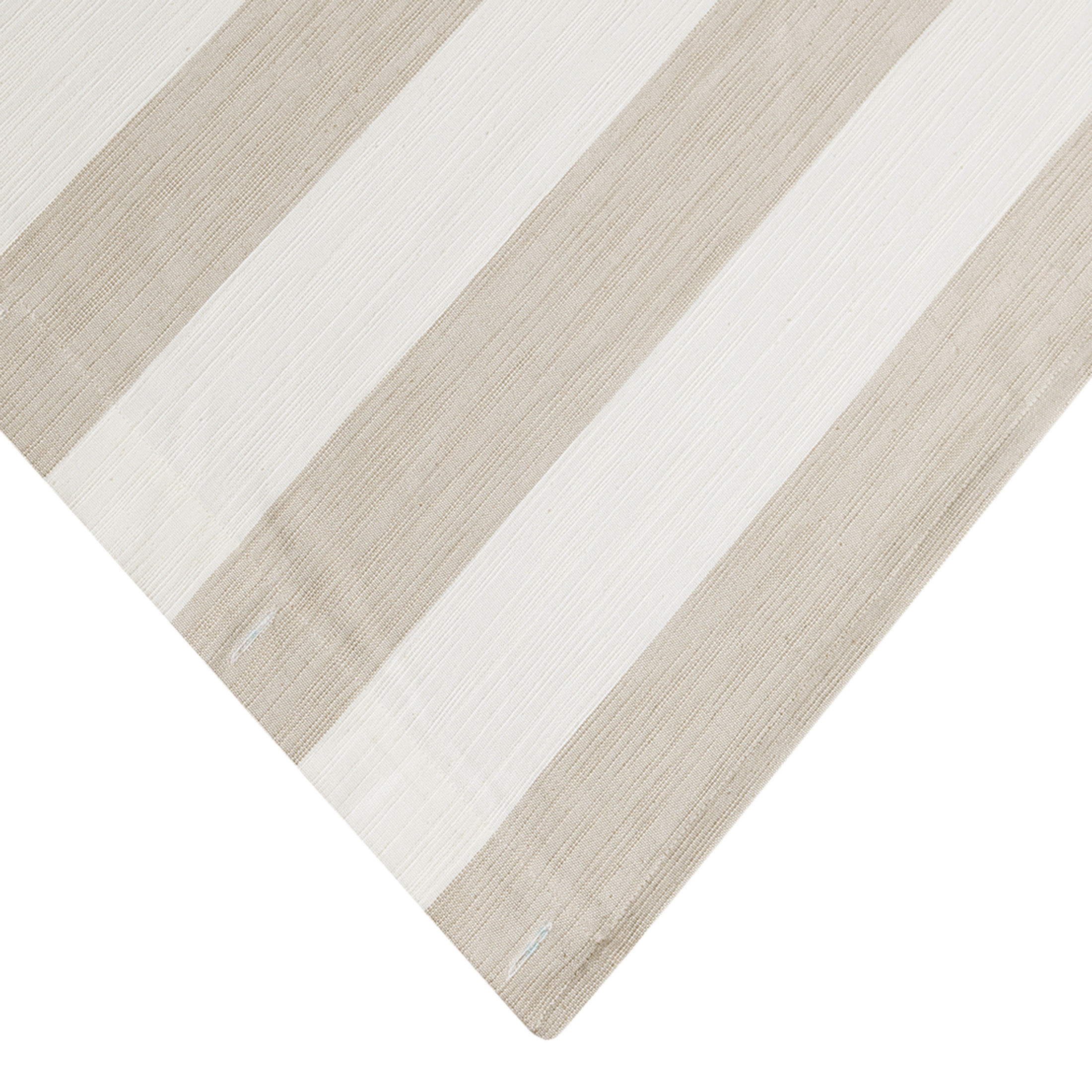Beautiful Fawn Mix & Match Stripe Shower Curtain by Drew Barrymore, Cotton & Polyester, 72" x 72"