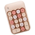 thumbnail image 1 of numérico inalámbrico, numérico de contabilidad financiera de 18 teclas para escritorio Té de color mezclado jinwen teclado numérico, 1 of 6