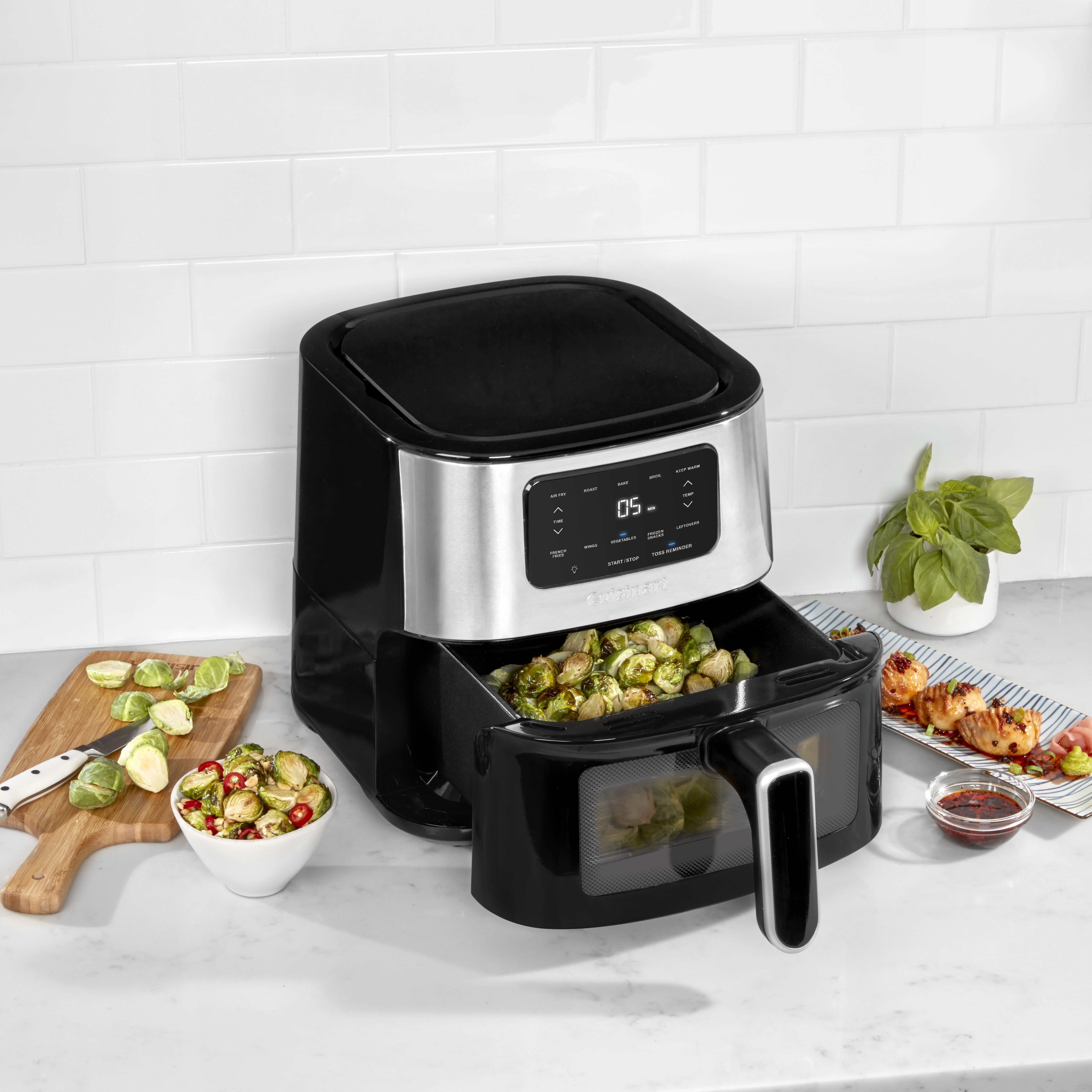 Cuisinart 6 Qt. Digital Basket Air Fryer, Black