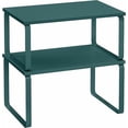 thumbnail image 1 of SONGMICS Especiero, Estante para Especias, Juego de 2, de Armario, Estante de Almacenamiento de Cocina Extensible, Verde Hiedra, 1 of 5
