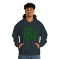 thumbnail image 4 of Celtic Knot - Green - Unisex Heavy Blend™ Hooded Sweatshirt, 4 of 9