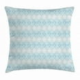 thumbnail image 1 of Ambesonne 24" x 24" Blue Polyester Decorative Pillow Case, 1 of 2