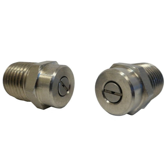 Ultimate Washer UW16-SE1421 1/4" Male NPT Screw Type Surface Cleaner Nozzle, 25 Degree 2.0 Orifice Spray Tip
