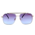 thumbnail image 2 of Gafas de sol modernas con montura de metal, ergonómicas, antideslizantes, ajustables, con protección UV para hombres y mujeres, 2 of 15