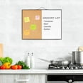 thumbnail image 6 of Small Whiteboard Cork-Board - 12" X 16" Portable Aluminum Black Framed Magnetic Dry Erase Board for Wall, Small Bulletin Cork Board with Holder for Office, Home and School, 6 of 6