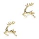 thumbnail image 2 of sweethay 12pcs Metal Elk Napkin Rings Home Supplies Restaurant Ornaments Exquisite Hotel Christmas Buckles Party Napkins oro 2Conjunto, 2 of 6