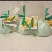 Spa Pure BADEDAS Bath Bombs - 3 XL Fizzies, Ultra-Moisturizing, Natural, Organic, Made with Shea, Mango and Cocoa Butter