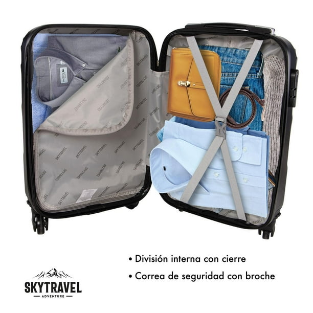 Maleta de Viaje Rigida 16 pulgadas maleta de Mano 10k ruedas