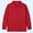 Red, variant on Boys Girls Polo Shirt, Lapel Collar Long Sleeve Solid Color Casual School Uniform Tops Red 3T