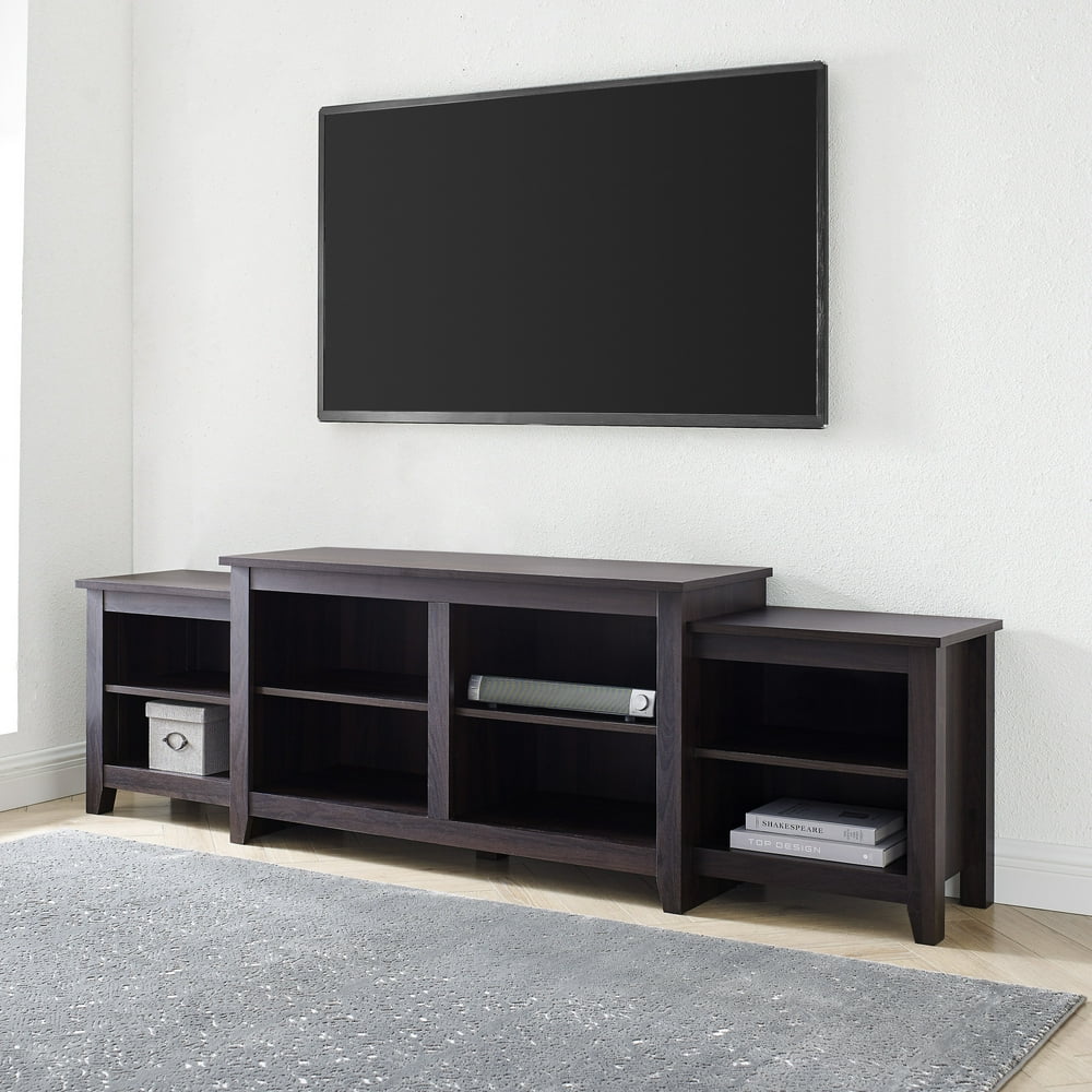Manor Park Transitional Farmhouse TV Stand for TVs up to 88", Espresso