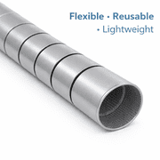 Wire and Cable Organizer Keeps Cables and Wires Safely Wrapped and Secure