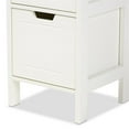 thumbnail image 5 of Bowery Hill White Finished 2-Drawer Wood Storage Cabinet, 5 of 8