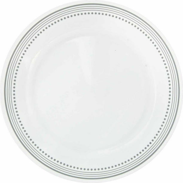 Corelle Livingware 10.25" Mystic Gray Dinner Plate