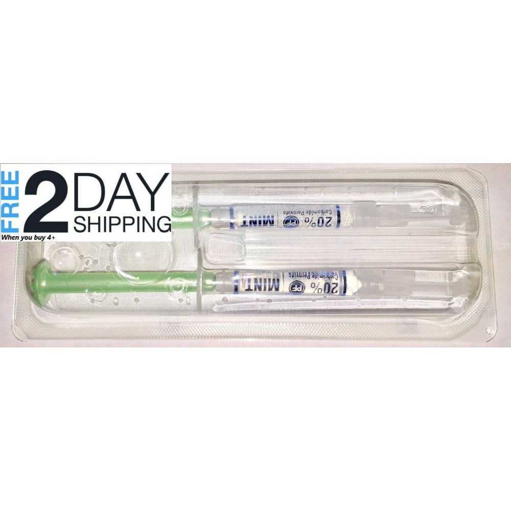 Opalescence PF 20 Teeth Whitening Gel 2 Syringe Mint Sealed