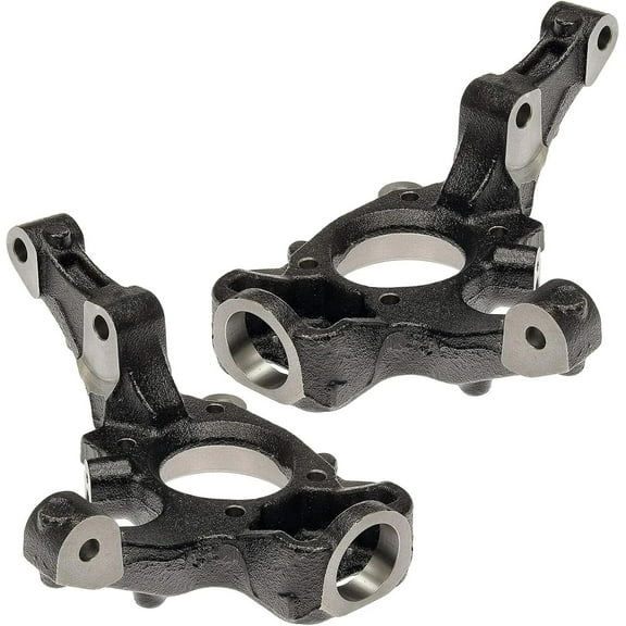 Detroit Axle - 2pc Front Steering Knuckles for 2008-2014 Chrysler 200 Dodge Avenger, 2007-2010 Sebring, Steering Knuckles Assembly 2008 2009 Replacement