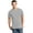 Light Heather Grey, variant on District Young Mens Very Important Tee V Neck-M (Light Turquoise)