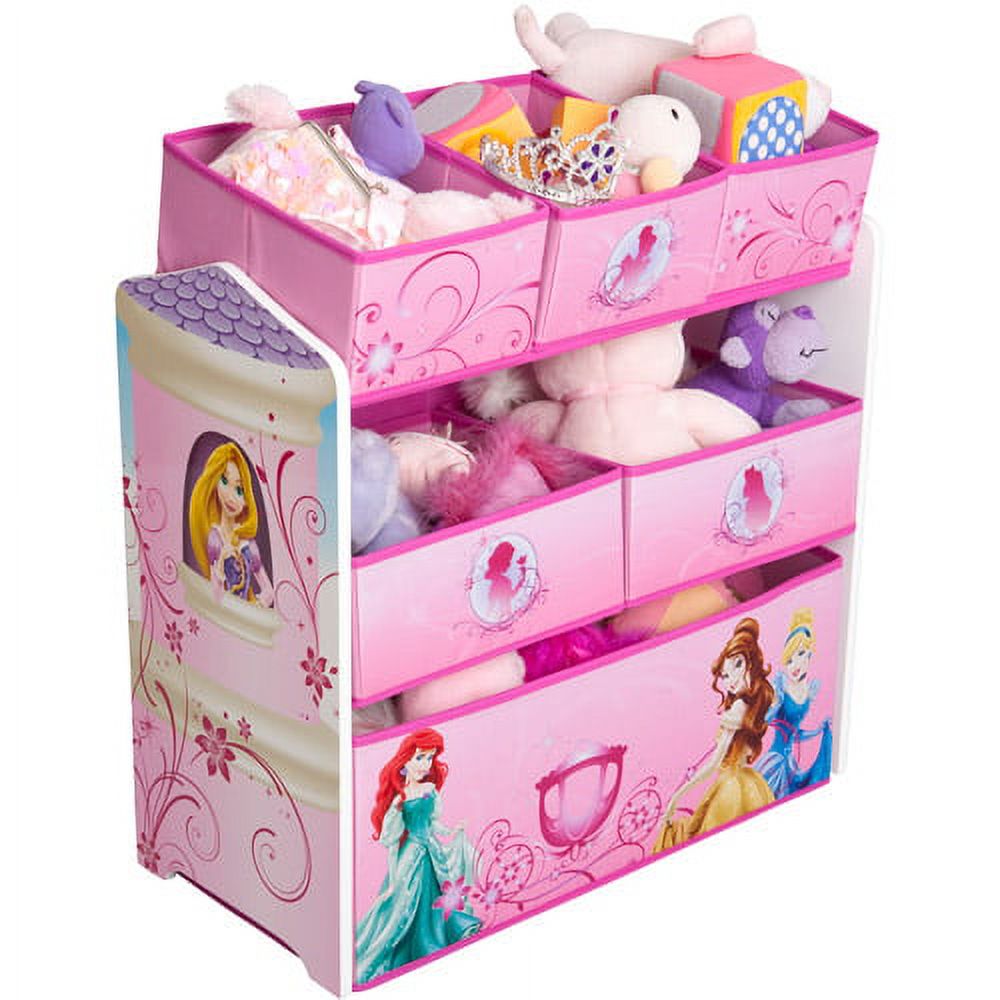 Delta Children Disney Princess Multi-Bin Toy Organizer - image 3 of 3