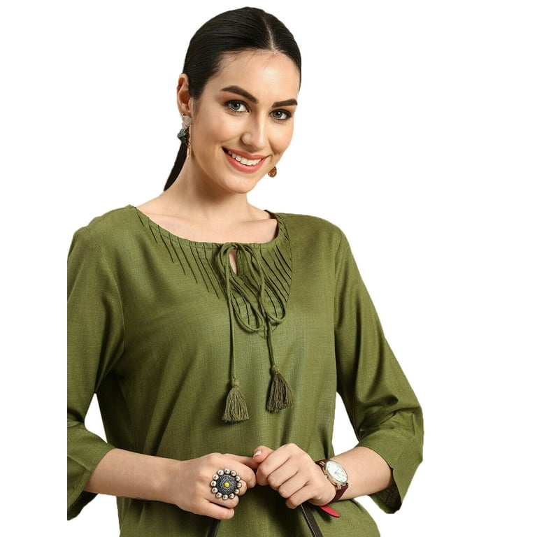 Front neck hotsell design for kurti