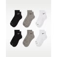 thumbnail image 3 of Nike Everyday Plus Cushion Ankle Socks, 6 Pack – Color: Gray Multi / Size: Large, Men 8-12, Women 10-13, 3 of 5