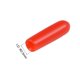 thumbnail image 3 of Uxcell Protectores de rosca tapa final vinilo rojo 50 piezas 0.1", 3 of 3