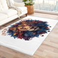 thumbnail image 1 of Lion Rug for Nursery - Lion Rug & Home Decor, 3x4 Area Rug, Lion Head Wildlife Rugs for Entryway, Washable Non Slip Soft Low Pile Small Indoor Door Mat, Wild Animal Carpet & Room Decorations, 1 of 7