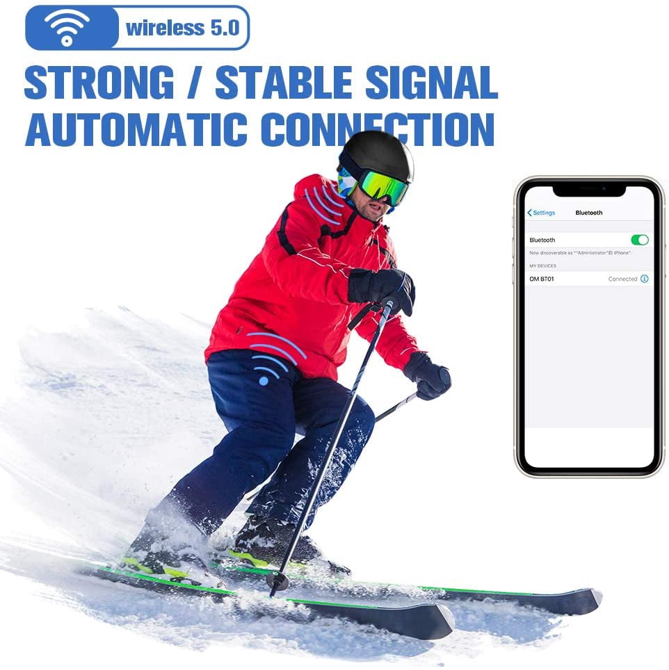 Wireless Bluetooth 5.0 Helmet Drop-in 