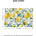 thumbnail image 2 of Lemon Placemats Set of 4,Summer Table Mats Yellow Lemonade Theme Rustic Holiday Table Decoration for Indoor Outdoor Party Kitchen Dining Table 4 PCS, 2 of 5