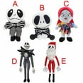 The Nightmare Before Christmas Jack and Sally Plush Toy Stuffed Doll